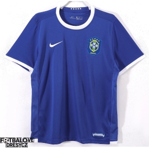 Brazílie 2006 Retro Venkovní Dres Krátký Rukáv